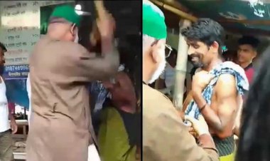 নারায়ণগঞ্জে চোর সন্দেহে যুবককে নগ্ন করে পেটালেন আ’লীগ সভাপতি