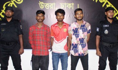 বনানীতে গ্যাং লিডার কালা সজিবসহ গ্রেফতার ৩