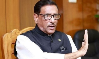 আজও দেশবিরোধী ষড়যন্ত্রে স্বাধীনতাবিরোধীরা: ওবায়দুল কাদের