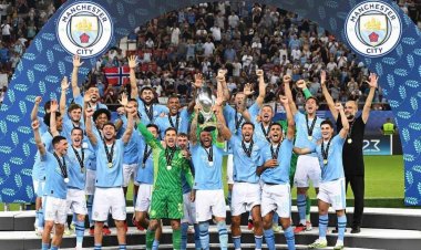 সুপার কাপ জিতে ইউরোপের চক্রপূরণ সিটির