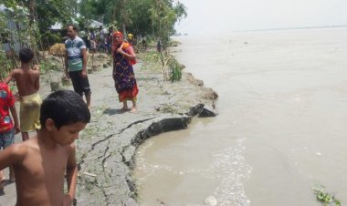 হামাক তিস্তার ভাঙন থাকি বাঁচান: মরিয়ম বেগমের আকুতি