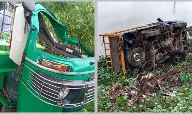  অটোরিকশা-পিকআপভ্যানের সংঘর্ষ, প্রাণ গেলো কলেজছাত্রের