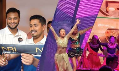 দুবাইয়ে সোনার দোকান উদ্বোধন সাকিব-আশরাফুলের, রিয়াদের নামে স্লোগান