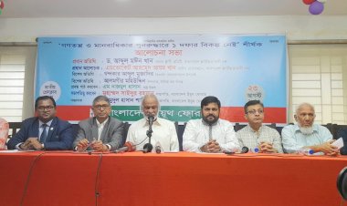 আ.লীগ গণতন্ত্রের লেবাস পড়ে গণতন্ত্র হত্যা করেছে: ড. মঈন খান