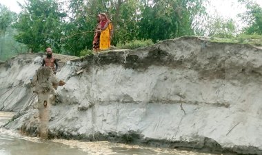 পানির সঙ্গে যমুনায় বাড়ছে ভাঙনও