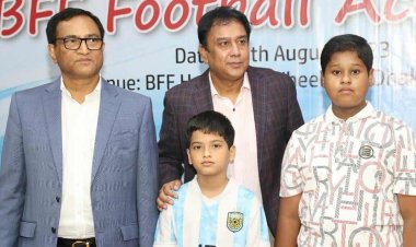  বাফুফে একাডেমীর দূত জাহিদ হাসান
