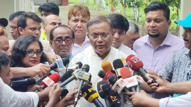বিএনপি খেলা শুরুর আগেই বোল্ড আউট হয়েছে : হাছান মাহমুদ