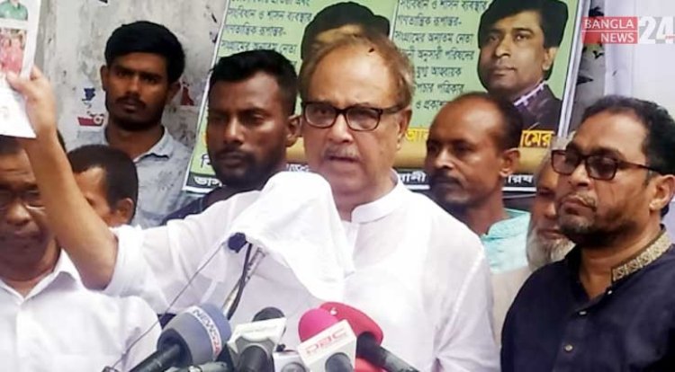 এই সরকারের অধীনে সুষ্ঠু নির্বাচন পাগলেও বিশ্বাস করে না: আ স ম রব