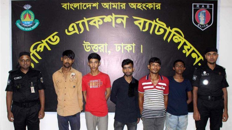 টঙ্গীতে ট্রেনে ছিনতাই-হামলার ঘটনায় গ্রেপ্তার আরও ৫