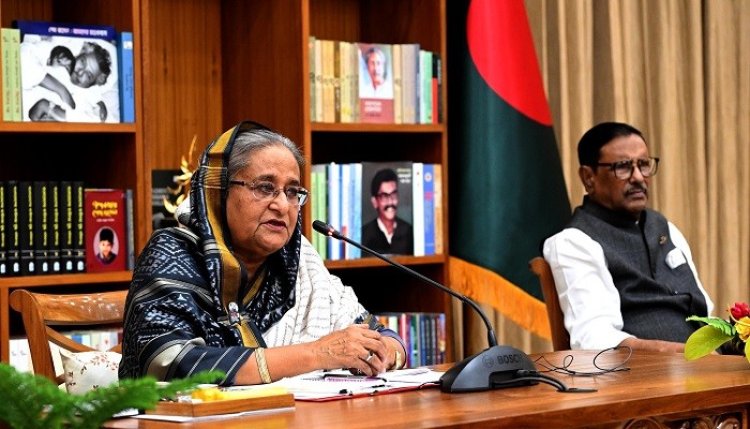 আওয়ামী লীগ কী অপরাধ করেছে, প্রশ্ন প্রধানমন্ত্রীর