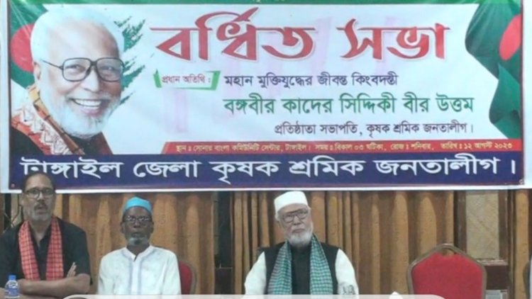 নির্বাচনে দিনের ভোট রাতে হয় : কাদের সিদ্দিকী