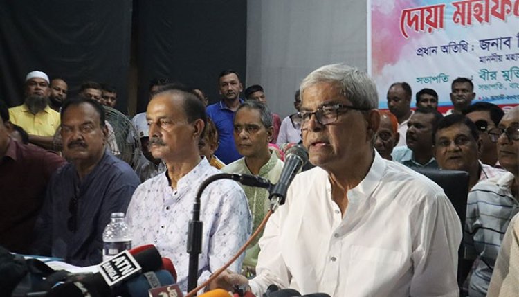 প্রশাসনকে ব্যবহার করে ক্ষমতায় টিকে আছে সরকার: মির্জা ফখরুল