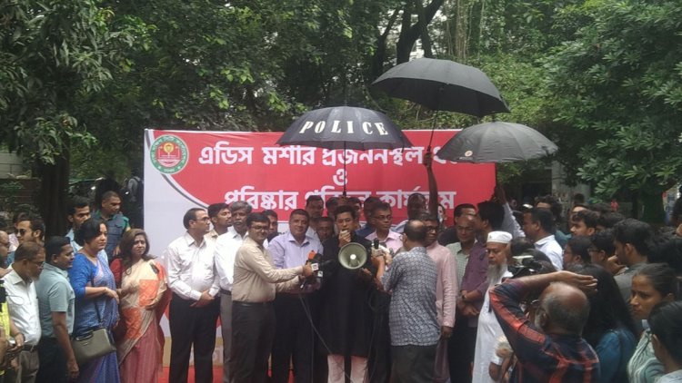 ১০ জনের বেশি ডেঙ্গু রোগী পেলে ওয়ার্ড লাল চিহ্নিত
