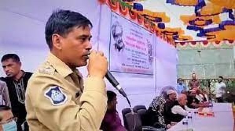 আ.লীগকে ভোট দেওয়ার আহ্বান দেওয়ানগঞ্জ থানার ওসির