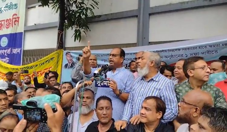 বিএনপির মিছিল সরকারের অন্তিম যাত্রার মিছিল: দুদু