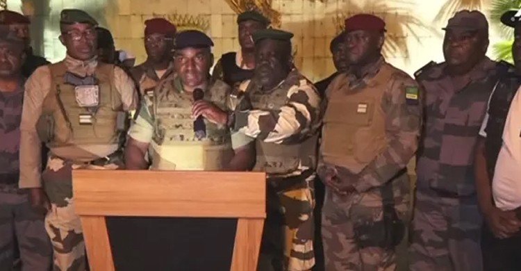 গ্যাবনে অভ্যুত্থান: নির্বাচনের ফলাফল বাতিল করে ক্ষমতা দখল সেনাবাহিনীর