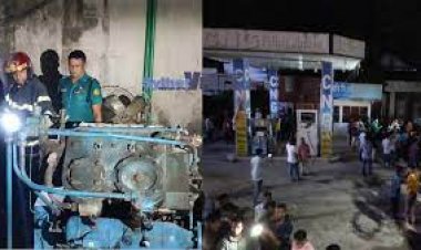 সিলেটের পাম্পে কম্প্রেসার বিস্ফোরণে ৯ জন আহত