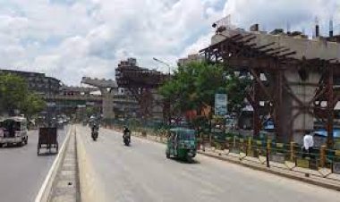 এলিভেটেড এক্সপ্রেসওয়ের নির্মাণ কাজ চট্টগ্রামের দেওয়ানহাটের কয়েকটি সড়কে রাতে ৬ ঘণ্টা গাড়ি চলবে না