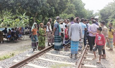  ফরিদপুরে ট্রেনের ধাক্কায় প্রাণ হারালেন বৃদ্ধা 