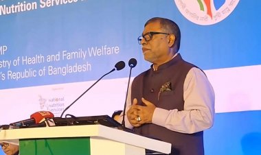  শিশুদের ফাস্টফুড খাওয়ানো নিয়ে সতর্ক করলেন স্বাস্থ্যমন্ত্রী