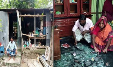 ভাঙ্গায় প্রবাসীর বাড়িসহ ১০ বসতবাড়িতে হামলা-ভাঙচুর-লুটপাট