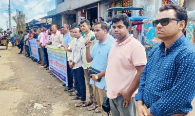 লালমনিরহাটে দুই সাংবাদিকের ওপর হামলাকারীদের শাস্তি দাবি