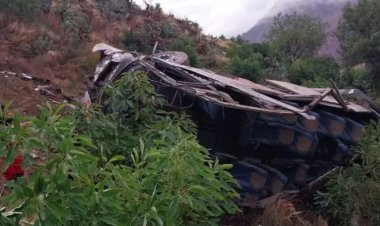 পেরুতে বাস খাদে পড়ে নিহত ২৪