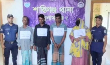 সুনামগঞ্জে লাখ টাকায় শিশু বিক্রি, বাবাসহ গ্রেপ্তার ৪