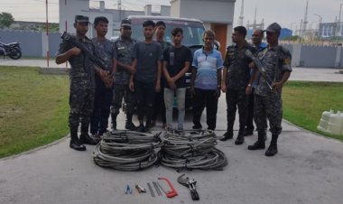 রামপাল তাপ বিদ্যুৎকেন্দ্রের ২৬৩ কেজি তারসহ তিন চোর আটক