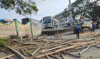 আমিনবাজারে বিএনপির মঞ্চ ভাঙচুর, সমাবেশ স্থগিত 