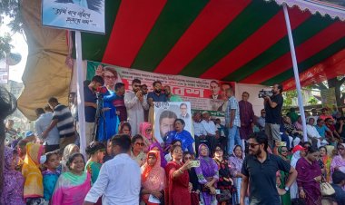 ধোলাইখালে খালেদা জিয়ার মুক্তিসহ একদফা দাবিতে বিএনপির সমাবেশ শুরু