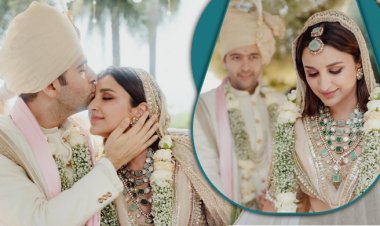 সাত পাকে বাঁধা পড়লেন রাঘব-পরিণীতি