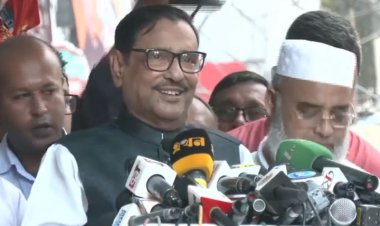 হাসতে হাসতে কাদের বললেন, আগামী মাসে খেলা হবে