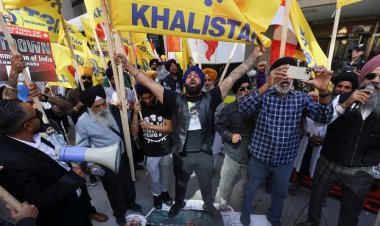 কানাডায় ভারত সরকারের বিরুদ্ধে শিখদের ব্যাপক বিক্ষোভ