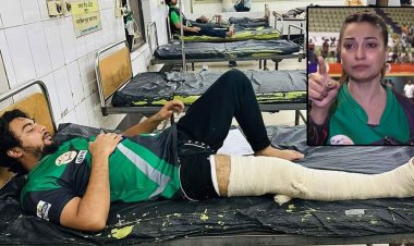 সেলিব্রিটি ক্রিকেট লিগে তারকাদের হাতাহাতি, অভিনেত্রীসহ আহত অনেকে