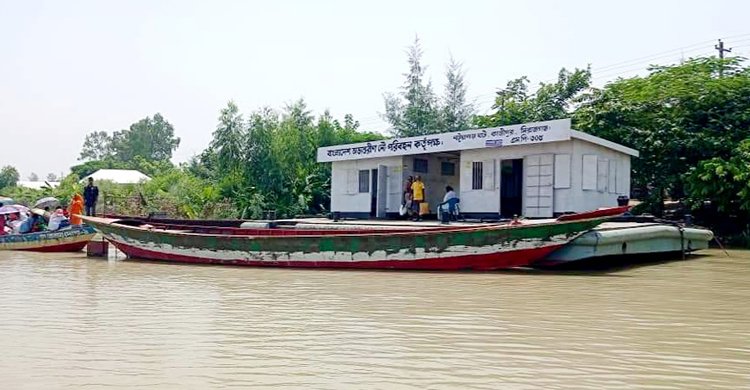 সিরাজগঞ্জে পানিবন্দি দুই হাজার পরিবার, তলিয়ে গেছে ৪৪৫ হেক্টর ফসল