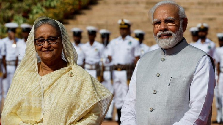 মোদির বাড়িতে আপ্যায়িত হবেন শেখ হাসিনা