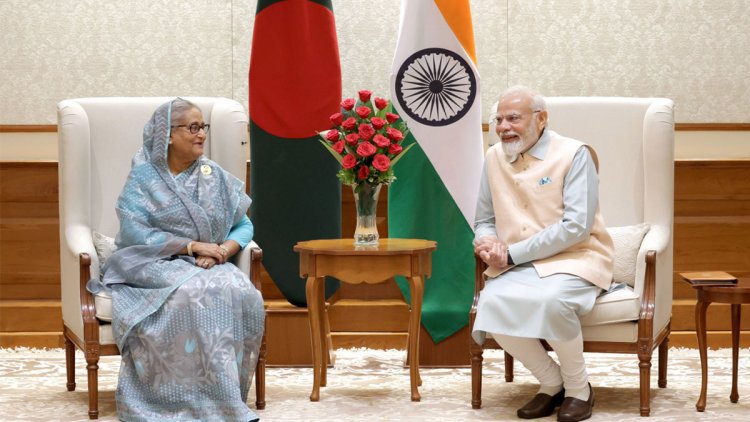 শেখ হাসিনা-মোদি বৈঠকে বাংলাদেশের জাতীয় নির্বাচন নিয়ে আলোচনা হয়নি