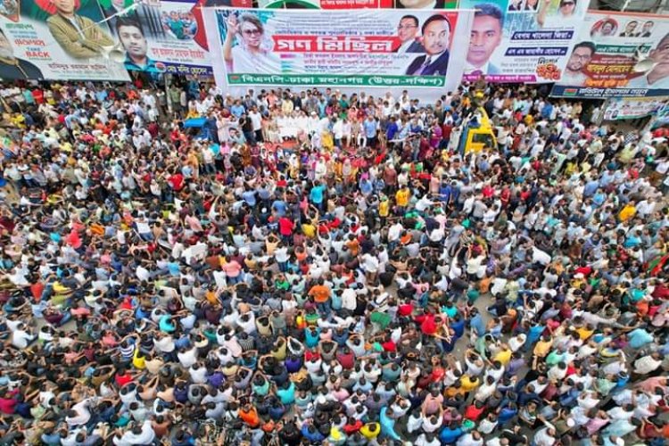 সাহস নিয়ে রাজপথে নেমে দানব সরকারকে পরাজিত করতে হবে: মির্জা ফখরুল