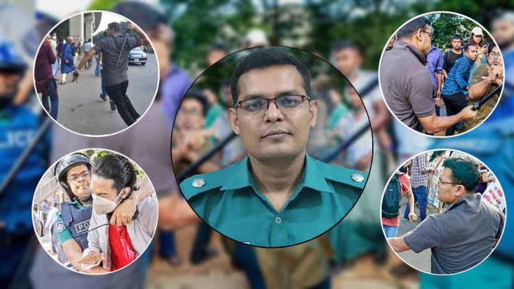 মানুষ পেটানোয় ওস্তাদ এডিসি হারুন, পিটিয়েছেন পুলিশও!
