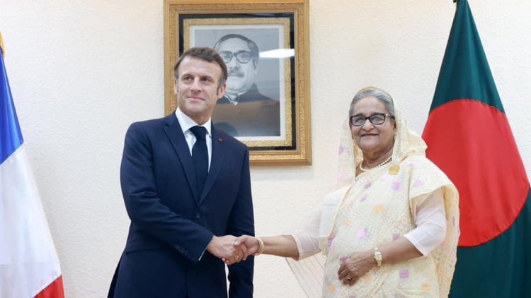 স্যাটেলাইট ও ঋণ সুবিধা নিয়ে বাংলাদেশ-ফ্রান্সের দুই চুক্তি সই