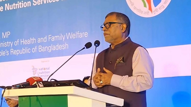 শিশুদের ফাস্টফুড খাওয়ানো নিয়ে সতর্ক করলেন স্বাস্থ্যমন্ত্রী