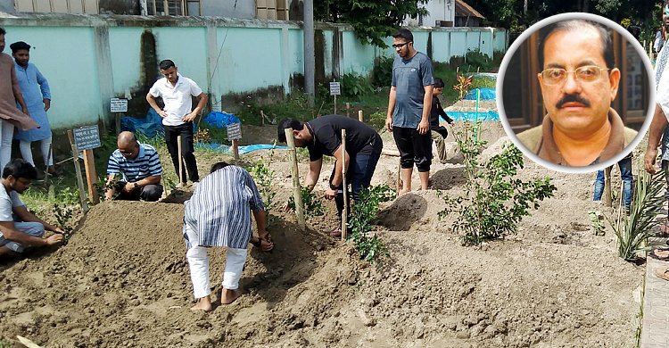 স্ত্রীর কবরের পাশেই শায়িত হলেন পরিচালক সোহান