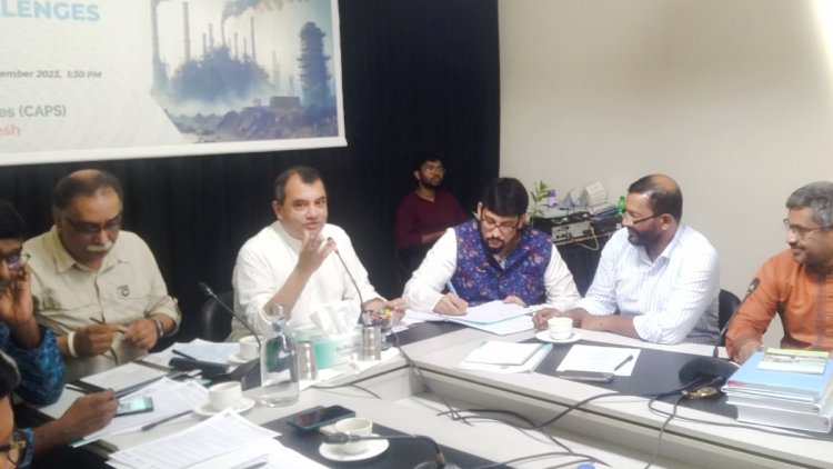 বায়ু দূষণ রোধে আমাদের নীতি জিরো টলারেন্স : সাবের হোসেন চৌধুরী