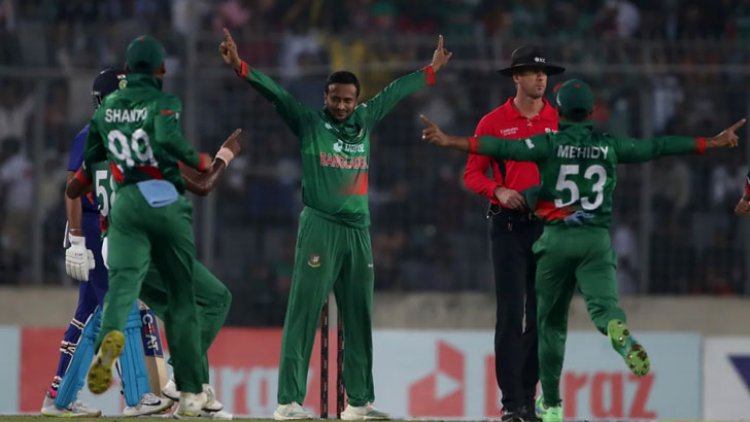 ভারতের বিপক্ষে শ্বাসরুদ্ধকর লড়াইয়ে বাংলাদেশের জয়