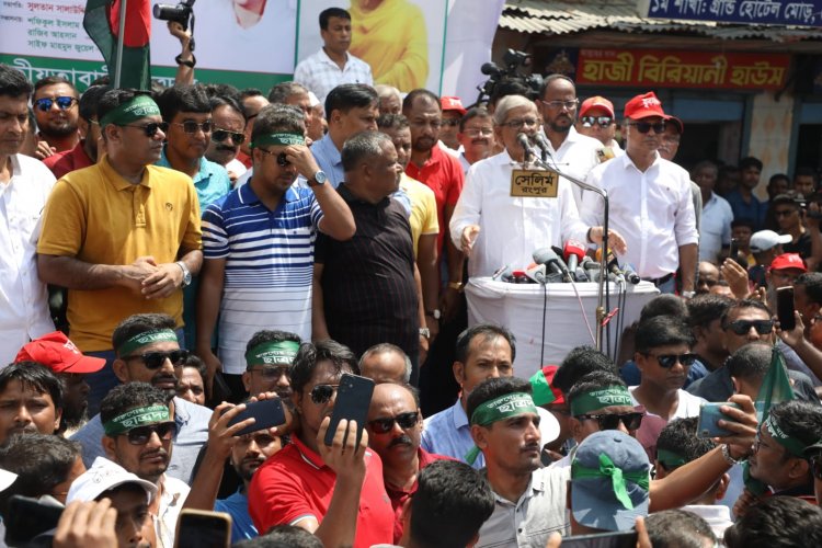 সরকারের পতন না হওয়া পর্যন্ত রোডমার্চ চলবে: মির্জা ফখরুল