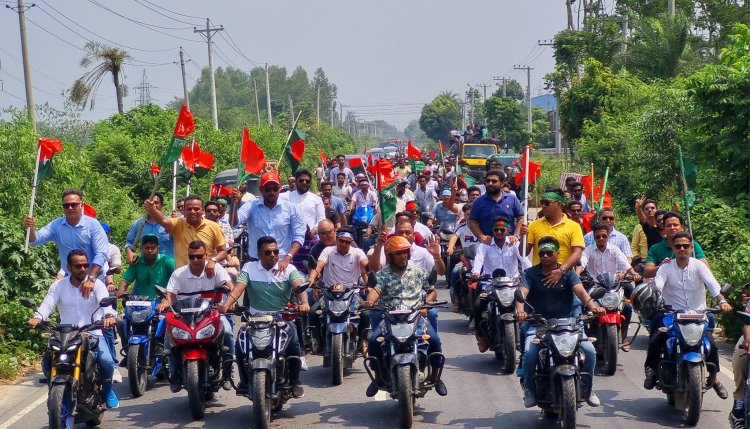 বগুড়া থেকে দ্বিতীয় দিনের রোডমার্চ শুরু