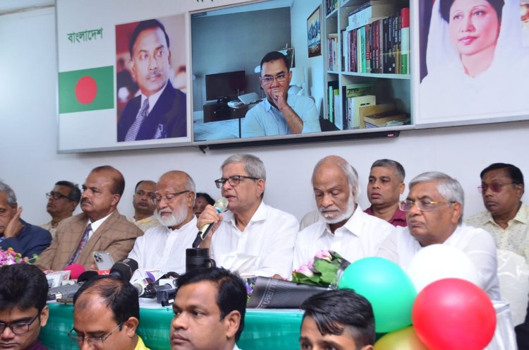 জন্মাষ্ঠমী উপলক্ষে হিন্দু সম্প্রদায়ের সাথে শুভেচ্ছা বিনিময় করেছে বিএনপি