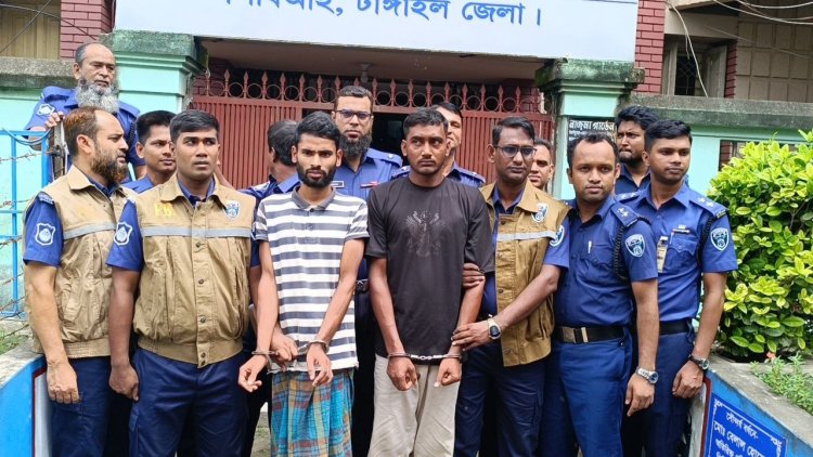 টাঙ্গাইলে সাংবাদিকের মায়ের হত্যা মামলার রহস্য উদঘাটন
