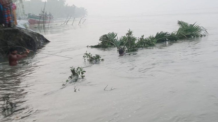 কুড়িগ্রামে বিপৎসীমার ওপরে তিস্তার পানি